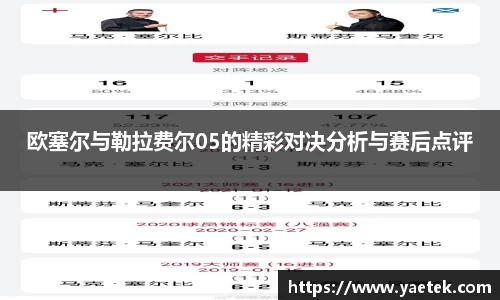 欧塞尔与勒拉费尔05的精彩对决分析与赛后点评